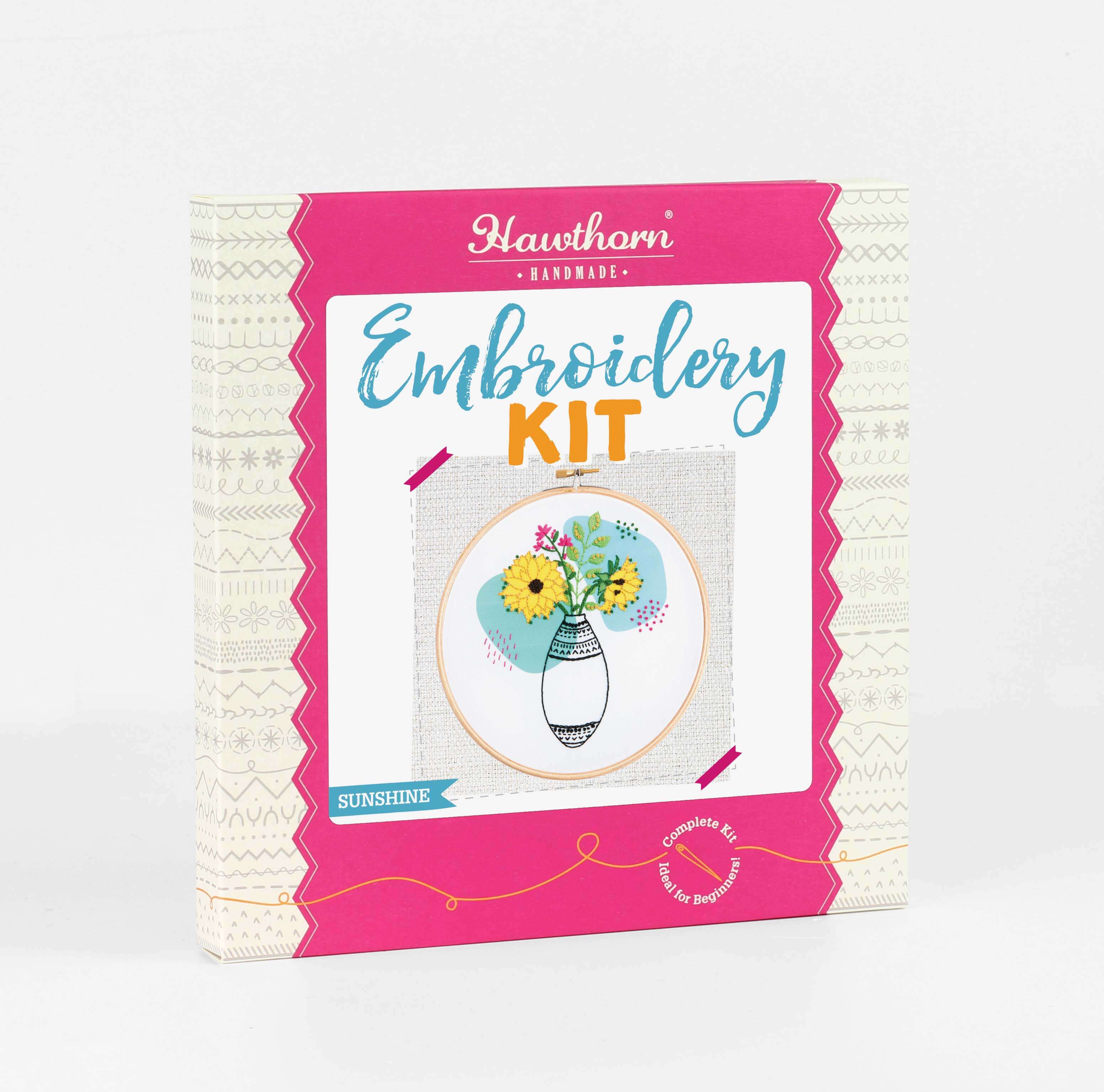 Sunshine Embroidery Kit boxed