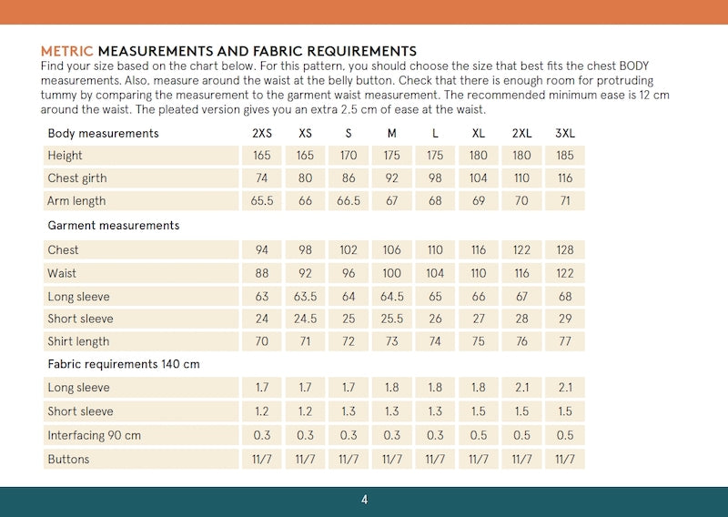 mens jenson shirt sewing pattern by wardrobe by me metric