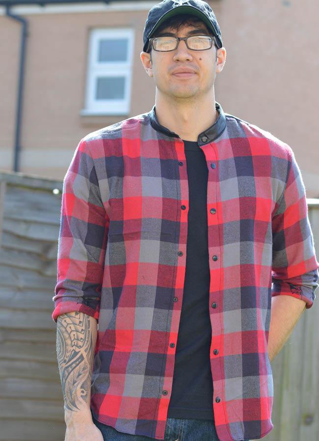 mens jenson shirt sewing pattern by wardrobe by me no collar