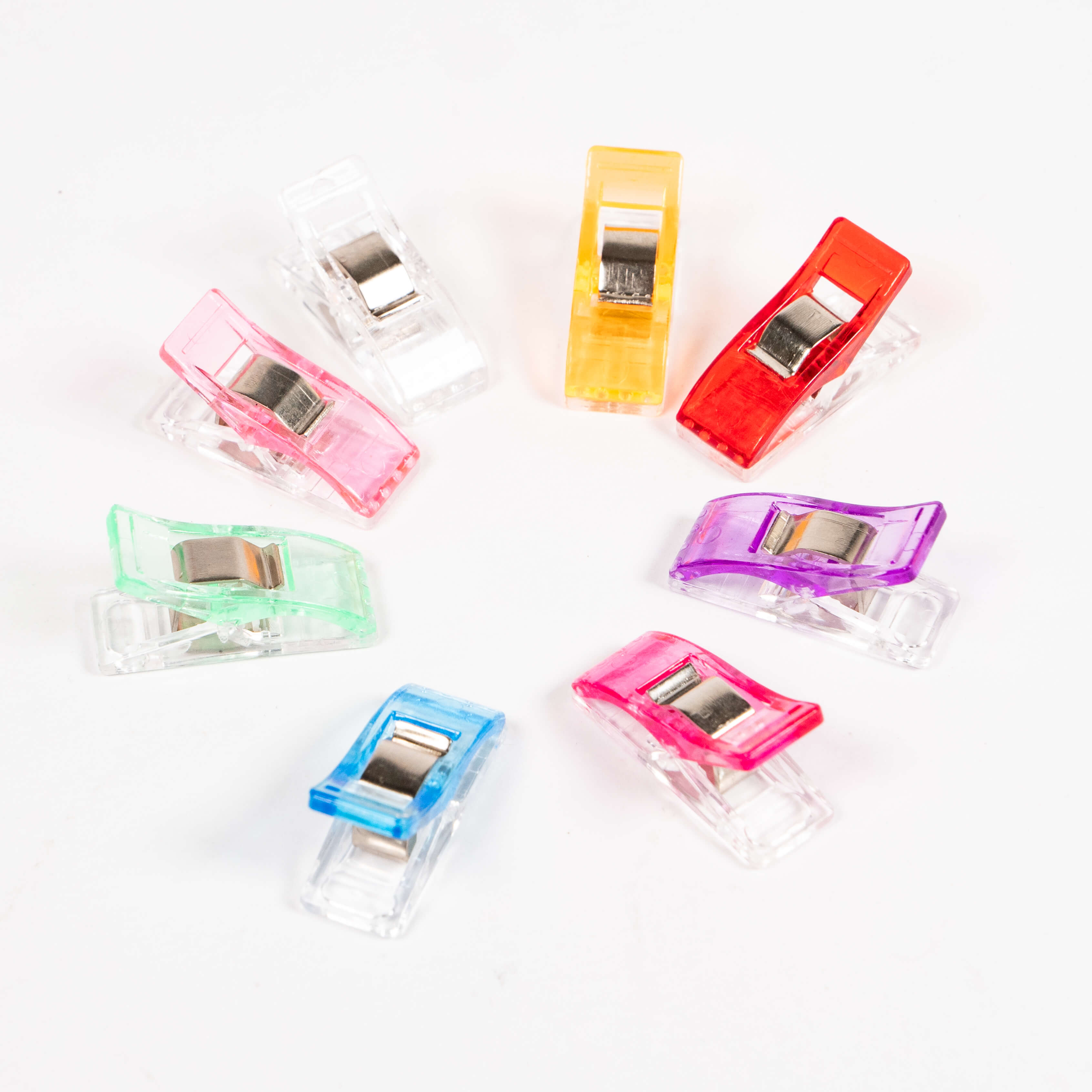 multicolour mini craft clips