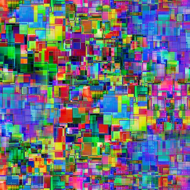 timeless treasures colour abstract shapes cotton fabric