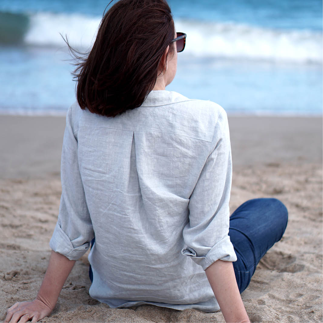 Women's Shirt Sewing Pattern - Anna - Wardrobe by Me