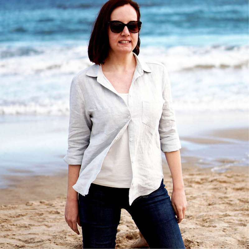Women's Shirt Sewing Pattern - Anna - Wardrobe by Me