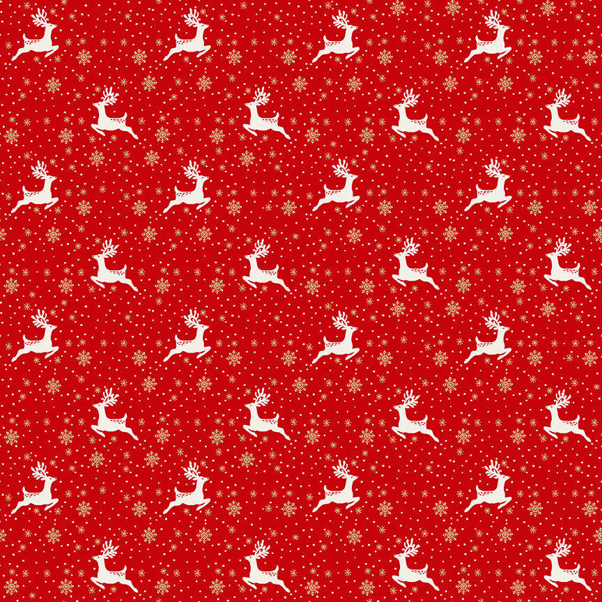 Scandi Reindeer Red, Makower
