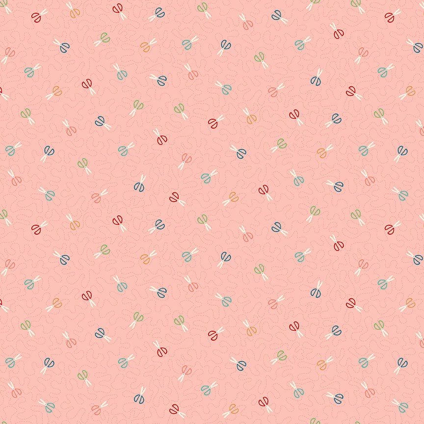 Scissors Pink Sewing Room, Makower