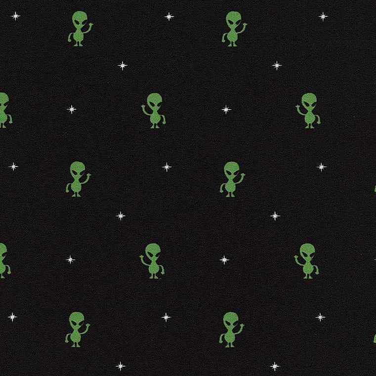 Aliens Black, Timeless Treasures