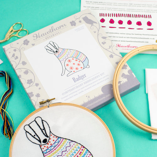 Baby Penguin Embroidery Kit – Hawthorn Handmade