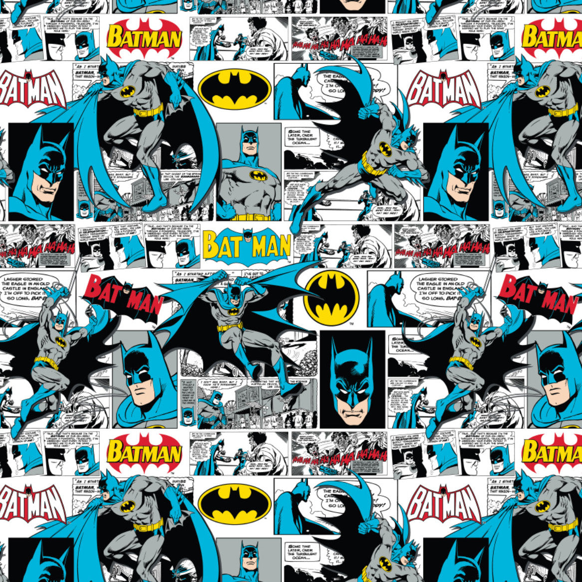 Batman Comic Strip, Craft Cotton Co