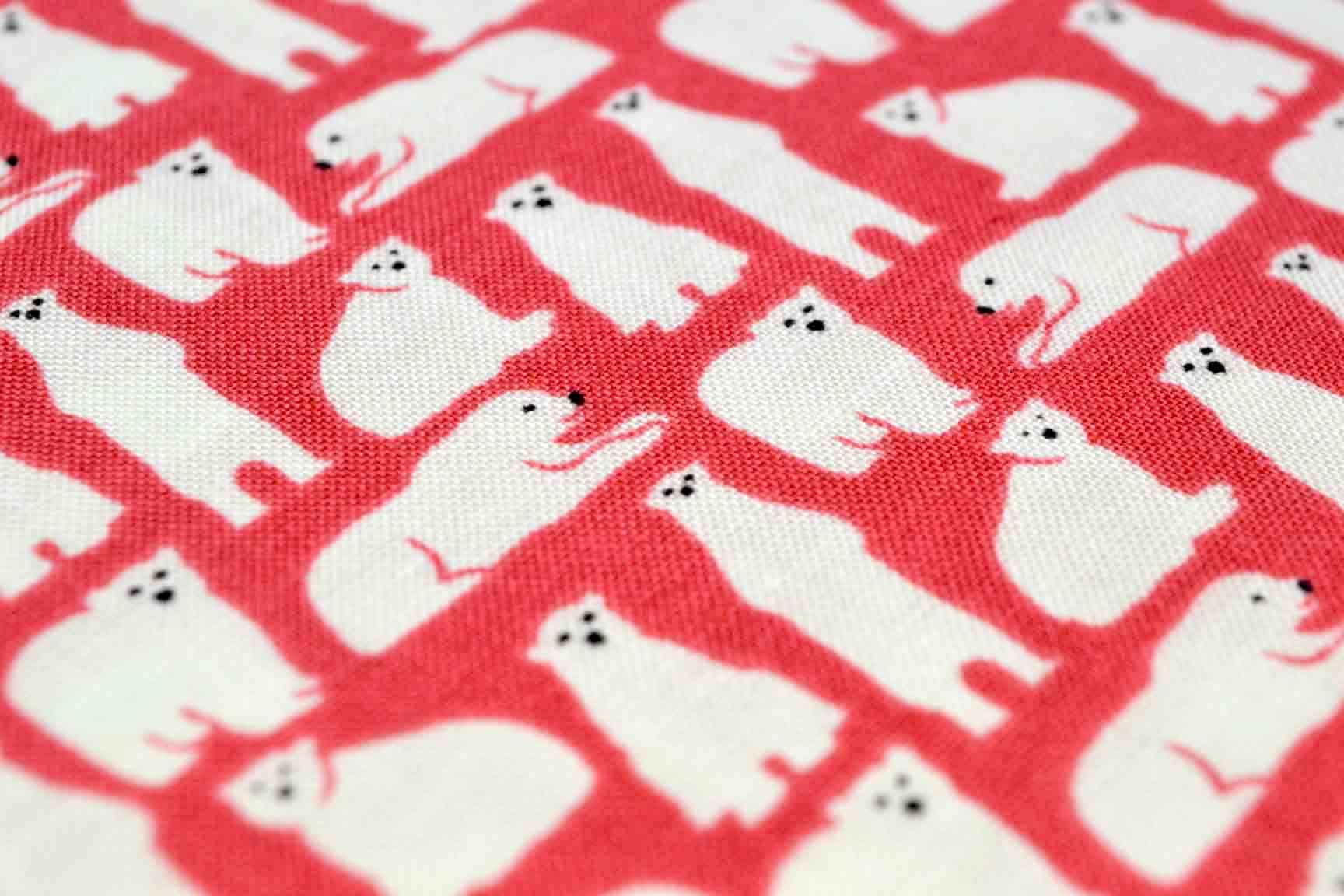Bears in Winter Red, Michael Miller