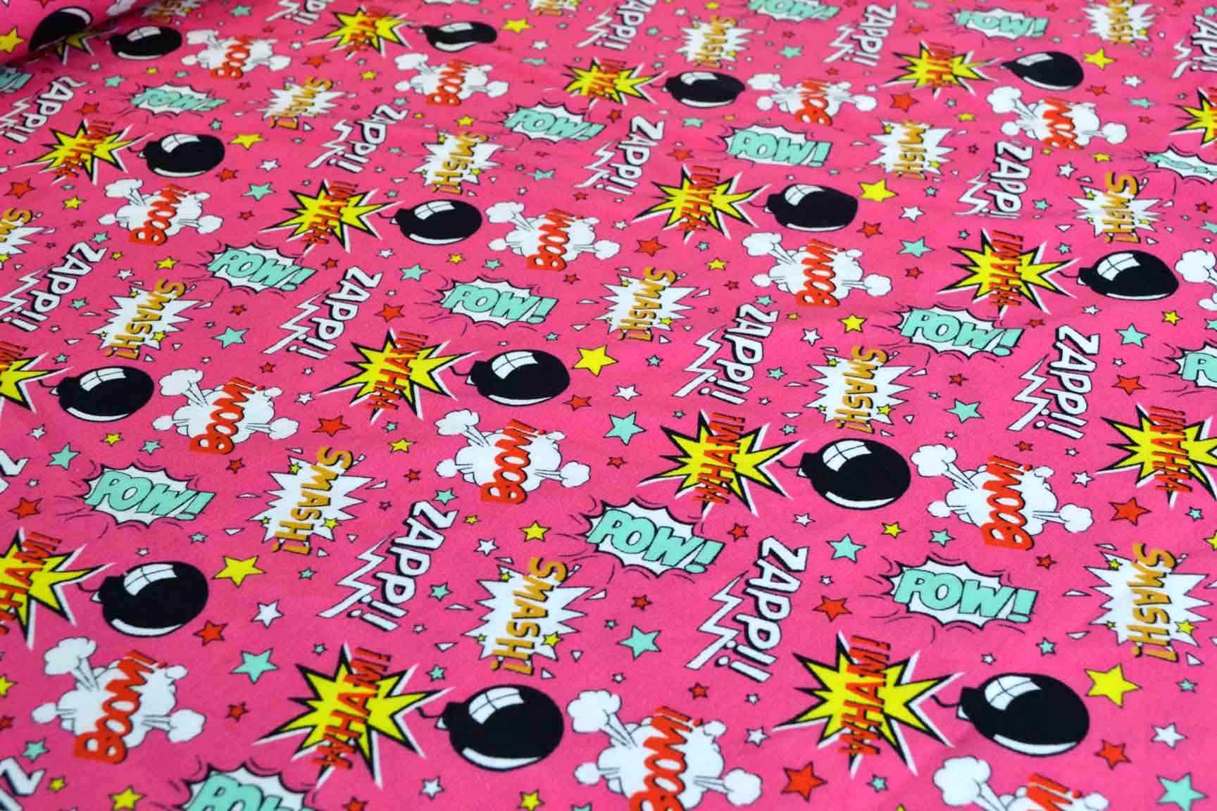 Boom Pow Wow Cerise Jersey, Little Johnny