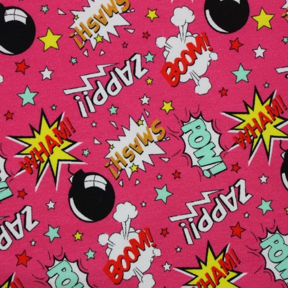 Boom Pow Wow Cerise Jersey, Little Johnny