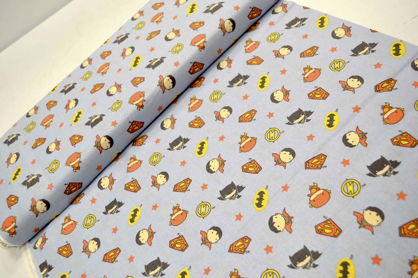 Justice League Boy Heroes Blue, Craft Cotton Co.