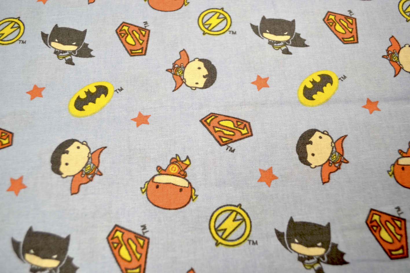Justice League Boy Heroes Blue, Craft Cotton Co.