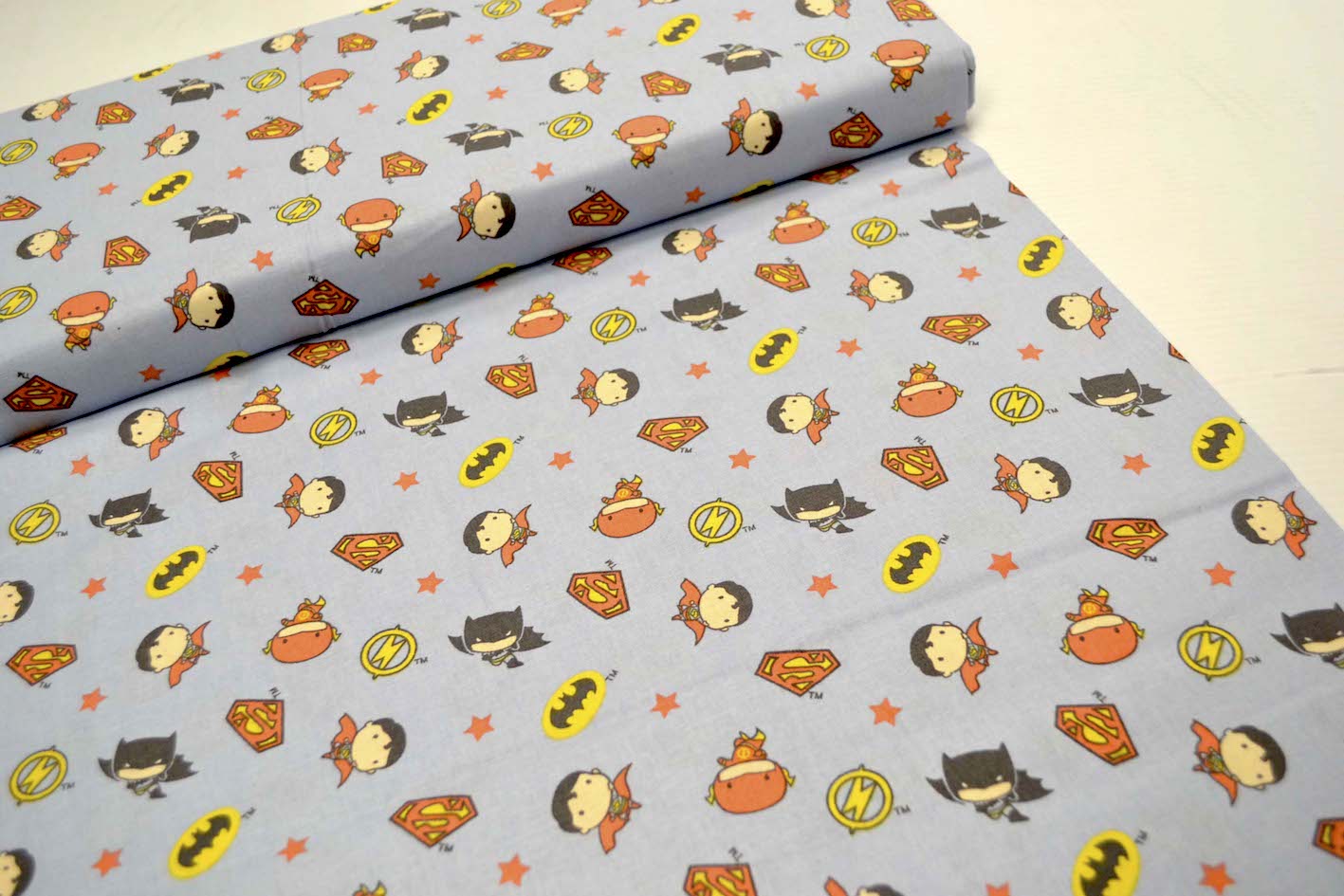 Justice League Boy Heroes Blue, Craft Cotton Co.