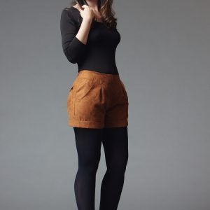 Chataigne Shorts Pattern - Deer and Doe