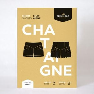 Chataigne Shorts Pattern - Deer and Doe