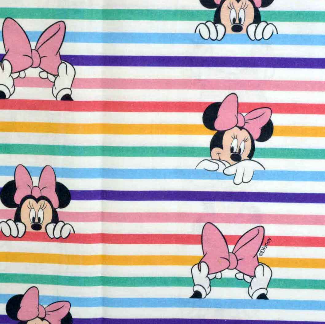 Disney Rainbow Stripe Minnie, Little Johnny