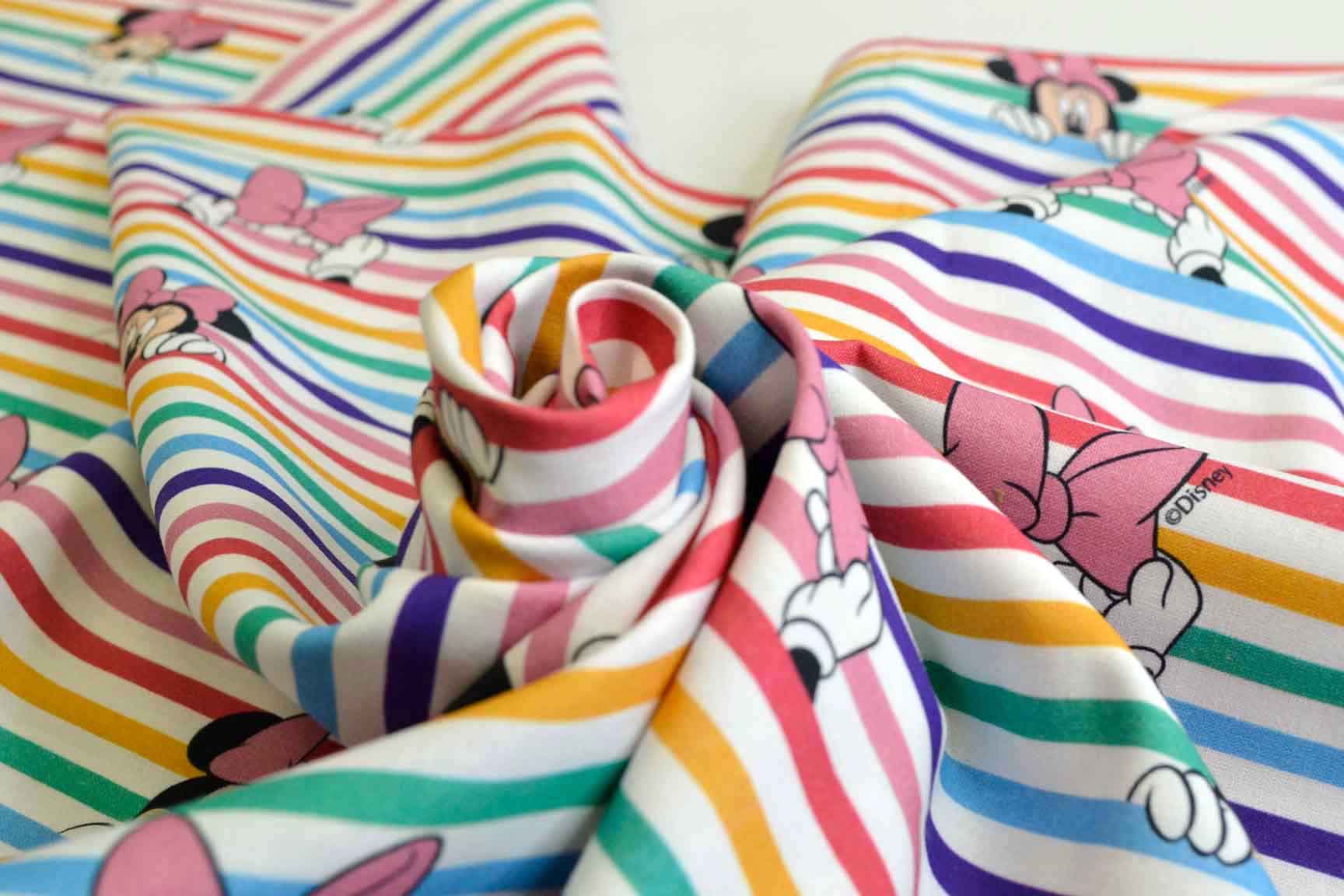 Disney Rainbow Stripe Minnie, Little Johnny