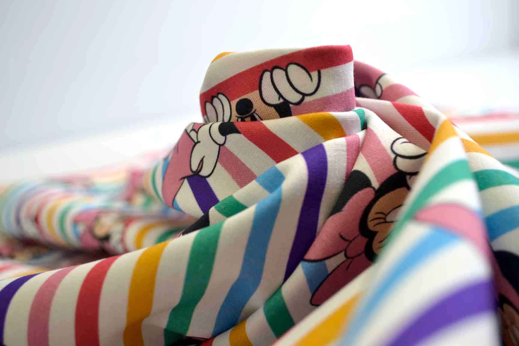 Disney Rainbow Stripe Minnie, Little Johnny