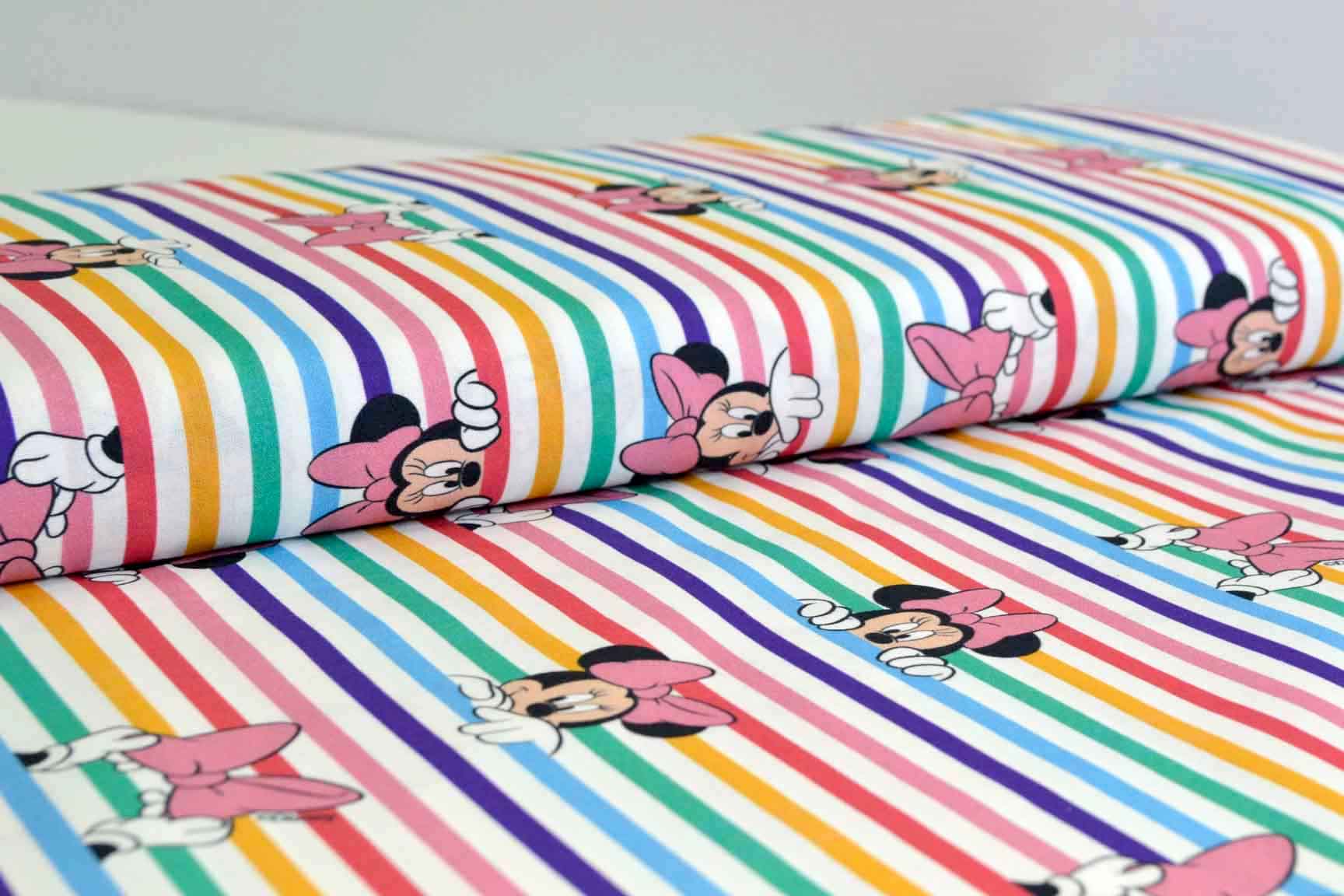 Disney Rainbow Stripe Minnie, Little Johnny