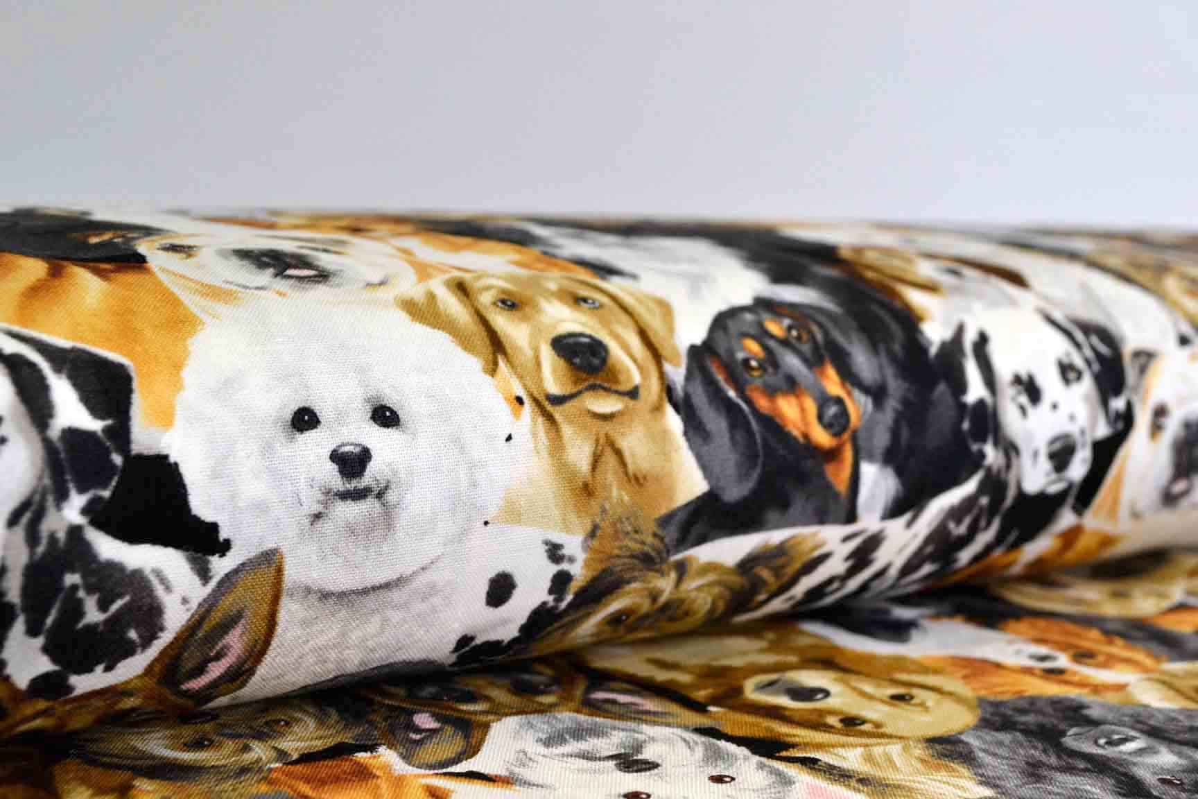 Packed Realistic Dogs, Timeless Treasures