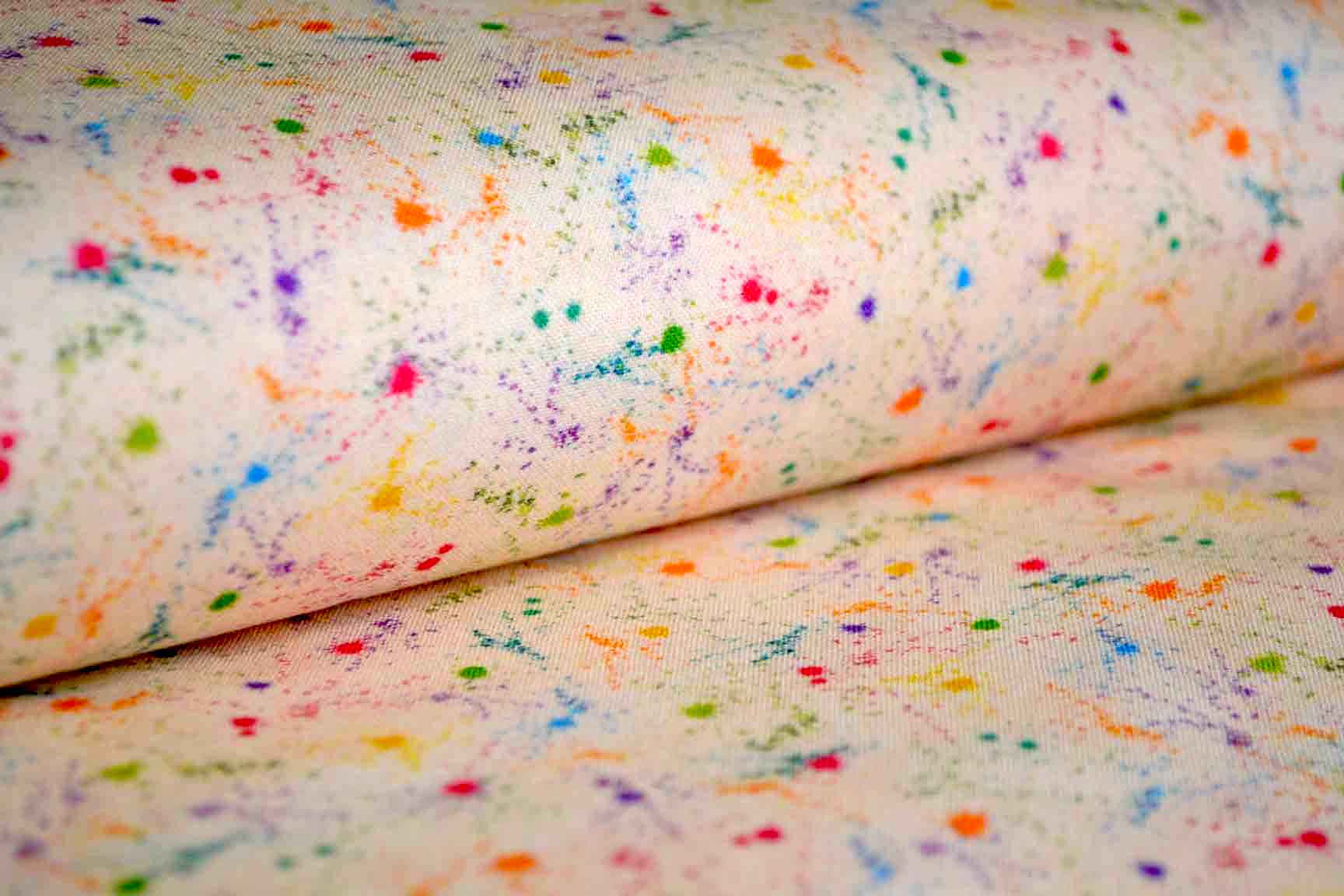 Colour Splash Cream, Michael Miller