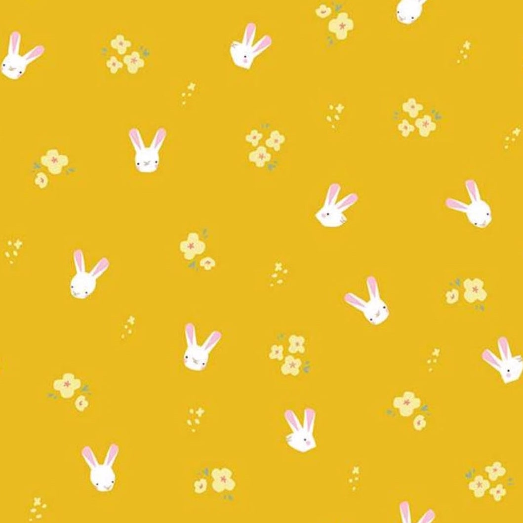 Easter Egg Hunt Mustard, Riley Blake