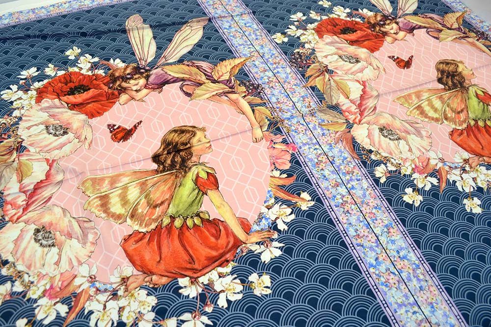 Elderberry Flower Fairies PANEL, Michael Miller