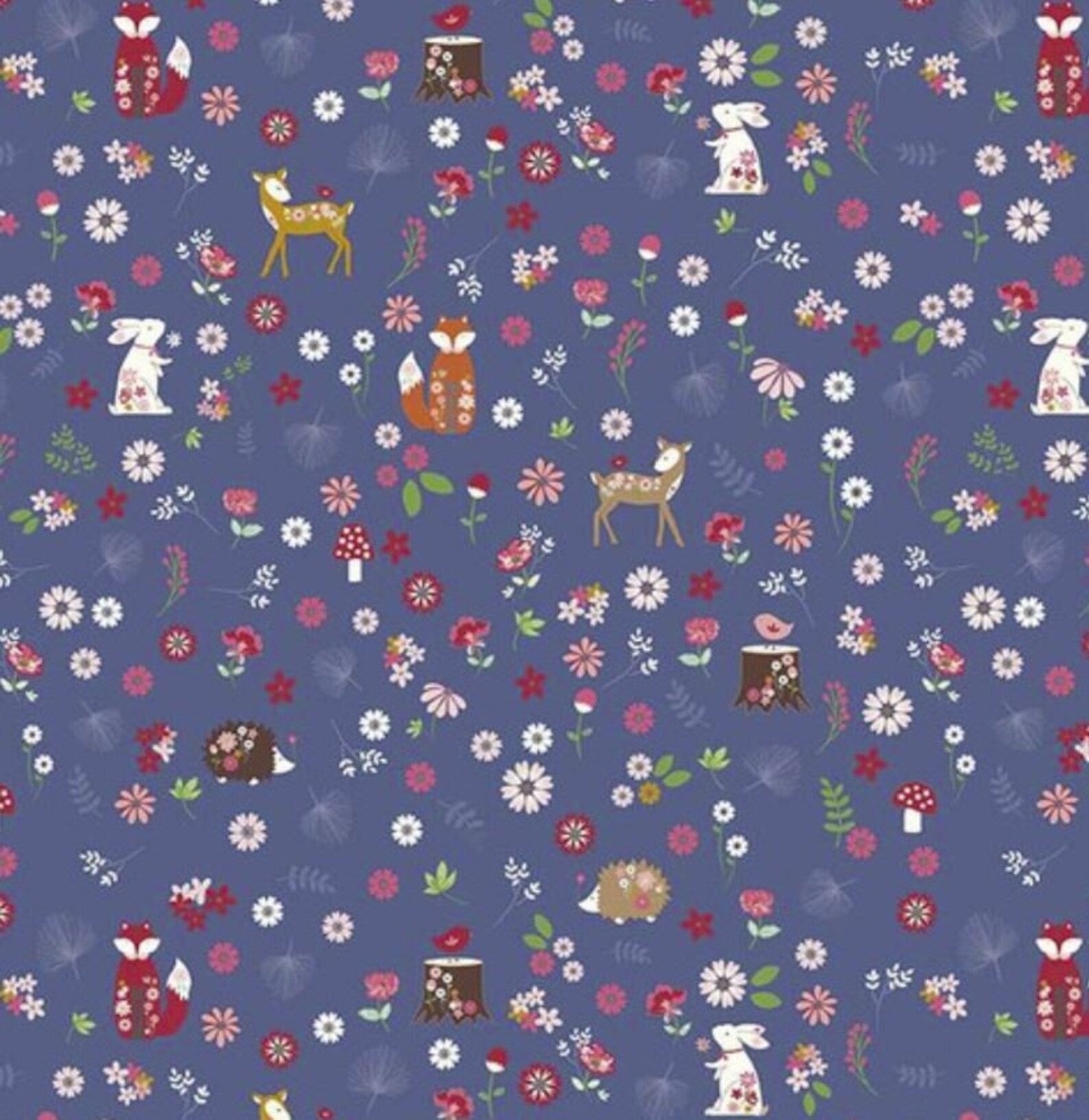 Enchanted Meadow Denim, Riley Blake
