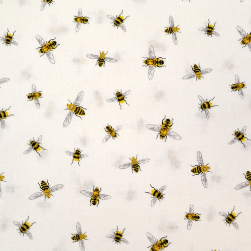 Everyday Favourites Bees White, Robert Kaufman