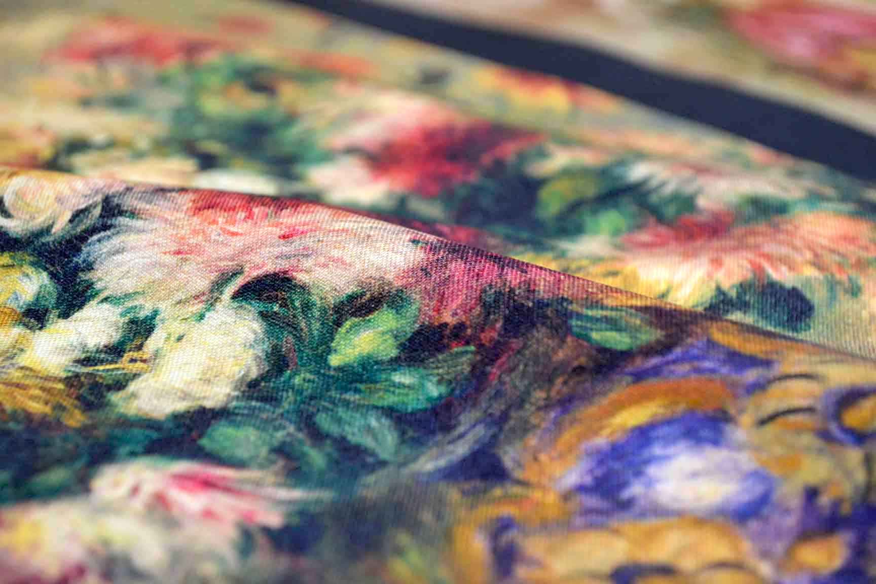 Flowers in a Vase Renoir 60cm PANEL, Robert Kaufman