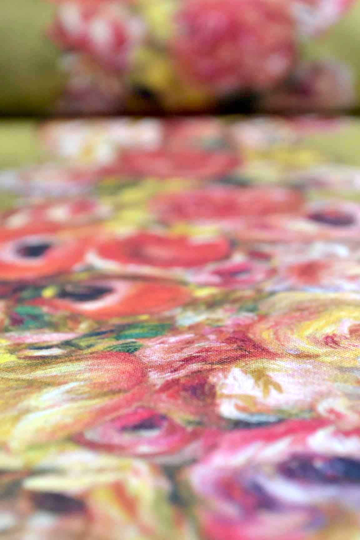 Flowers in a Vase Renoir 60cm PANEL, Robert Kaufman