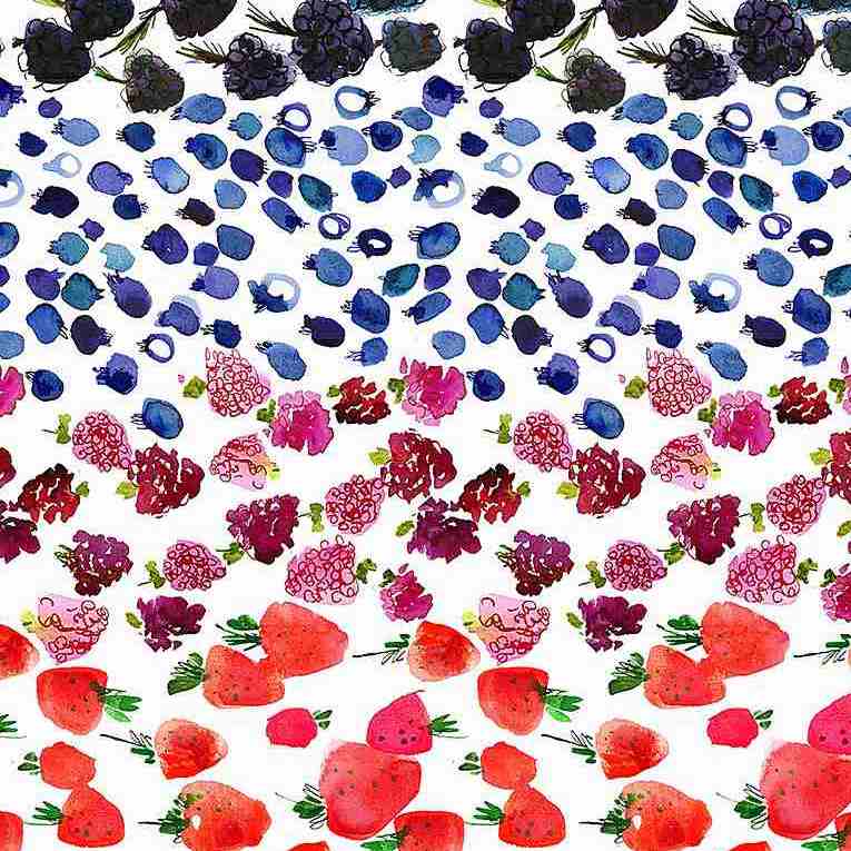 Fruit Ombre White, Dear Stella