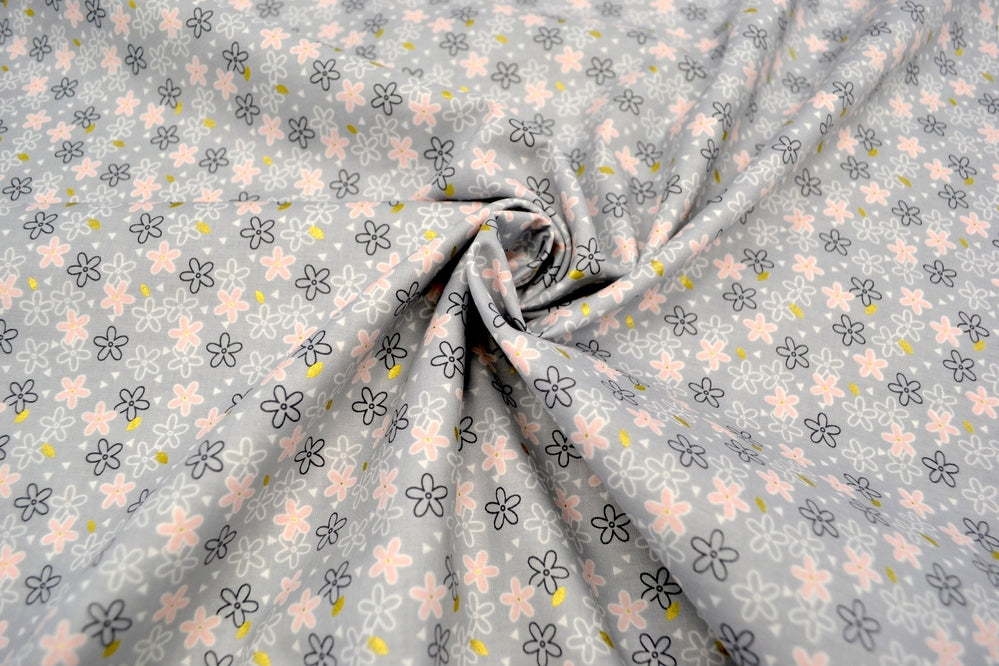 Glitter Daisy Cloud, Michael Miller