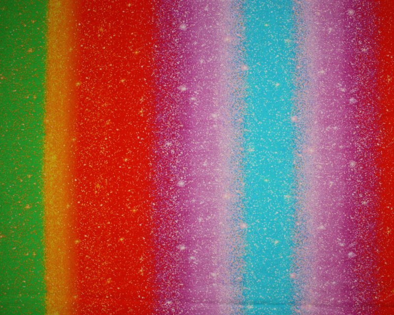 Glitter Rainbow Jersey Multi, Little Johnny