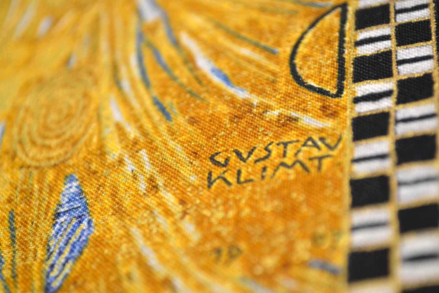 Lady of Gold Klimt 60cm Panel, Robert Kaufman