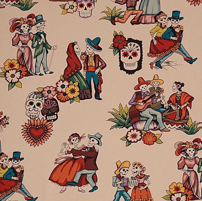 La Media Vuelta Tea Home Decor, Alexander Henry