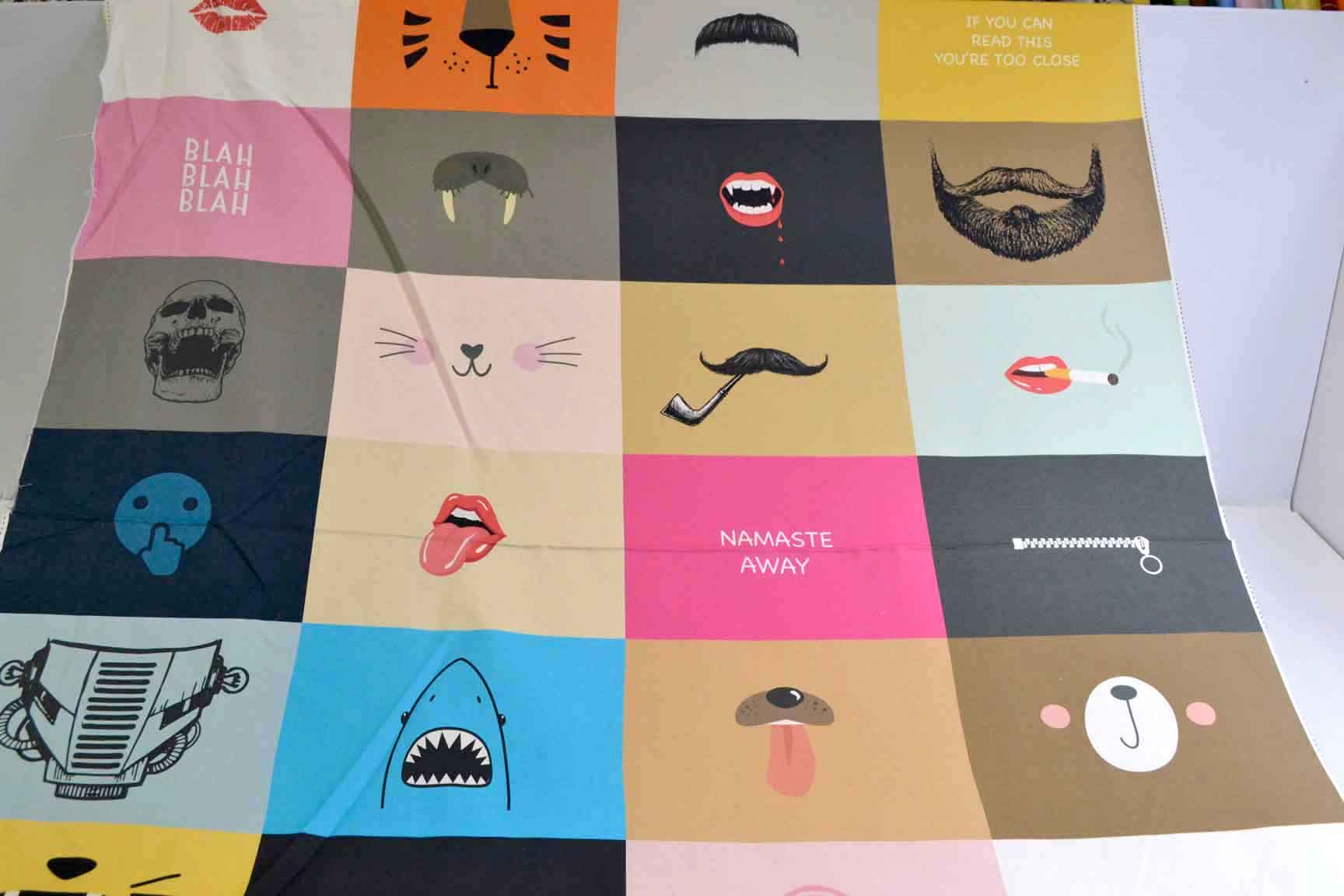 Masquerade Multi 91cm Panel, Dear Stella