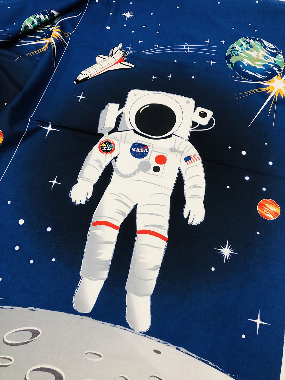 NASA Astronaut Out of this World 60cm Panel, Riley Blake