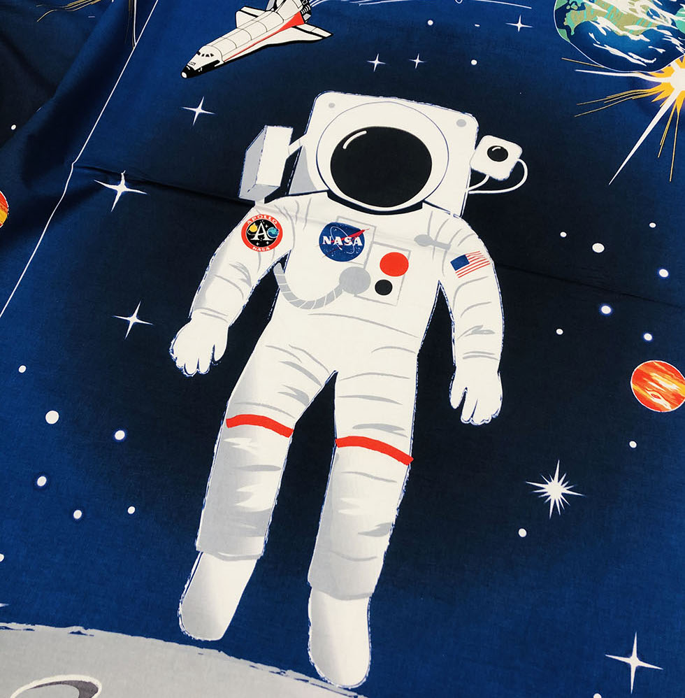 NASA Astronaut Out of this World 60cm Panel, Riley Blake