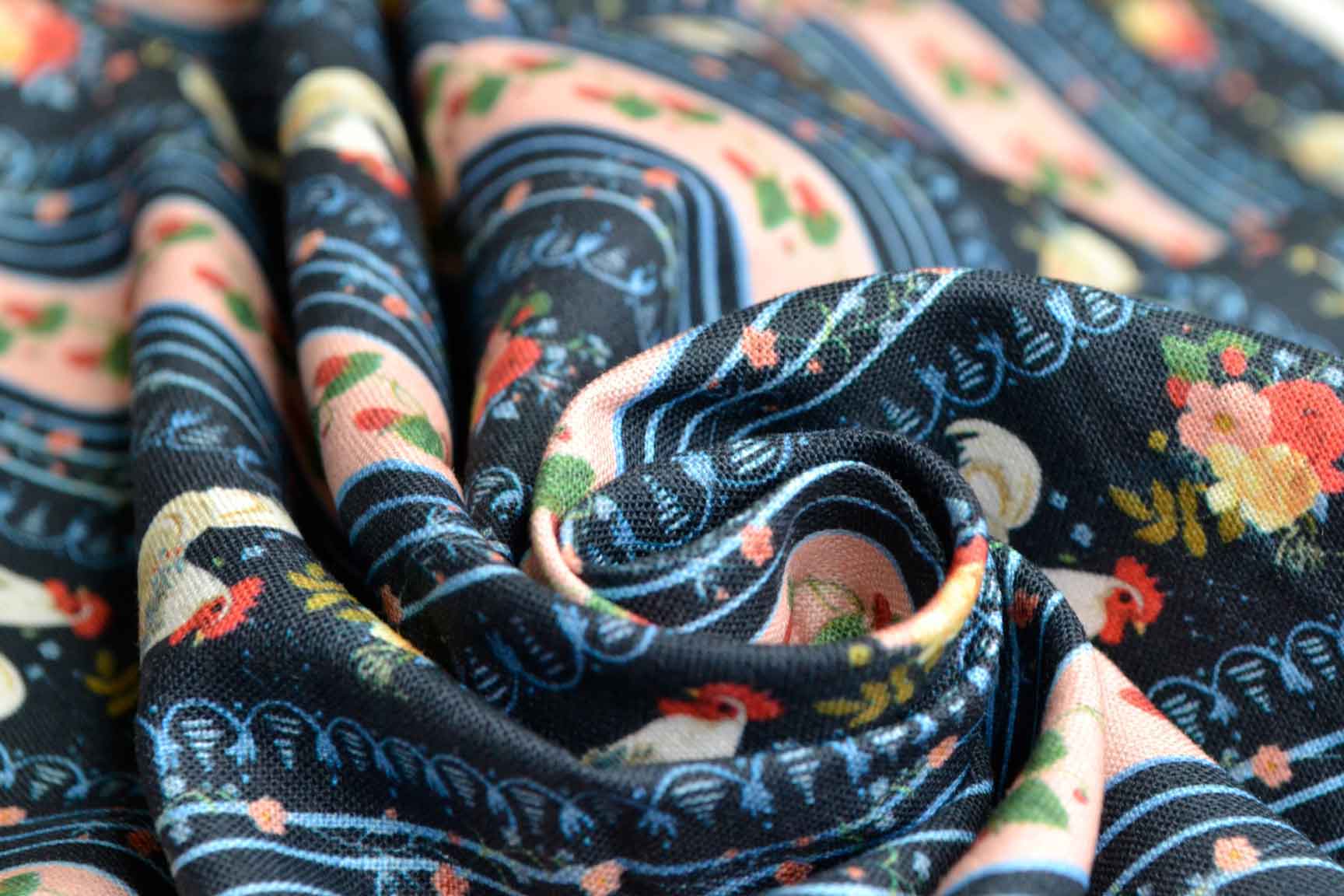 Rooster Stripe, Timeless Treasures