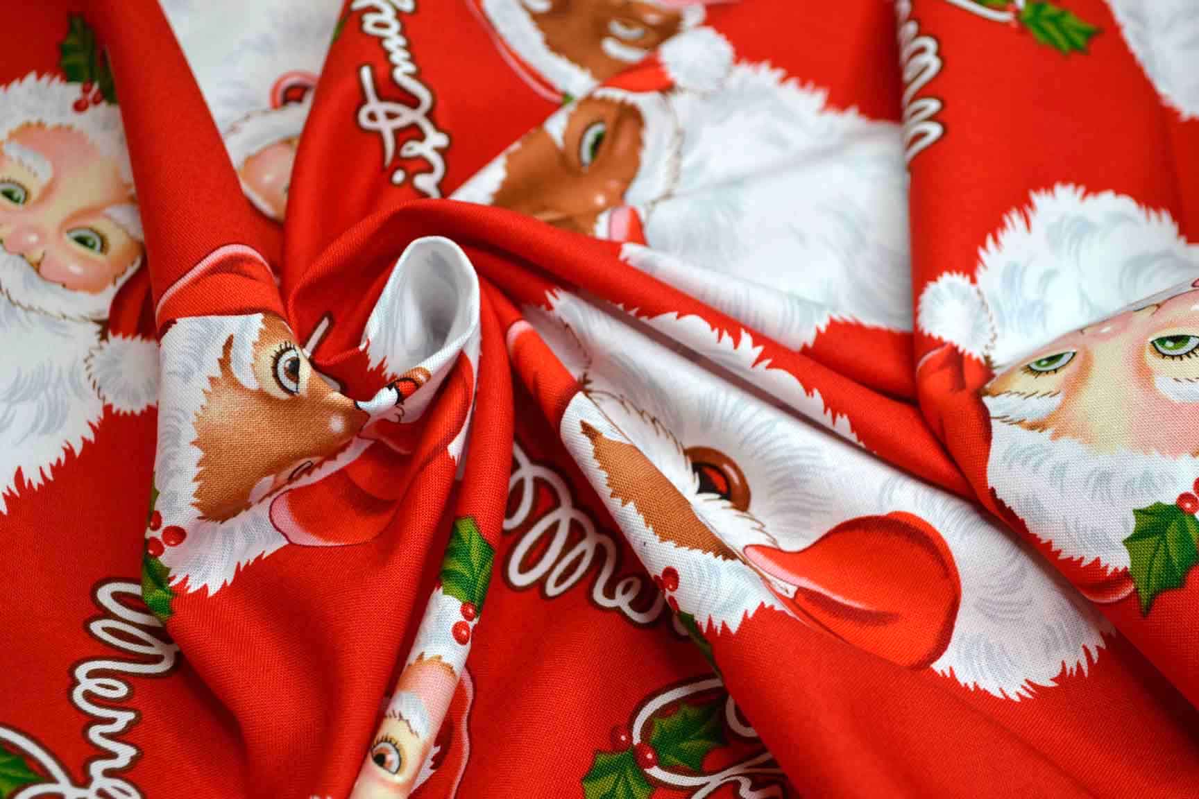 Santa Around the World Red, Alexander Henry