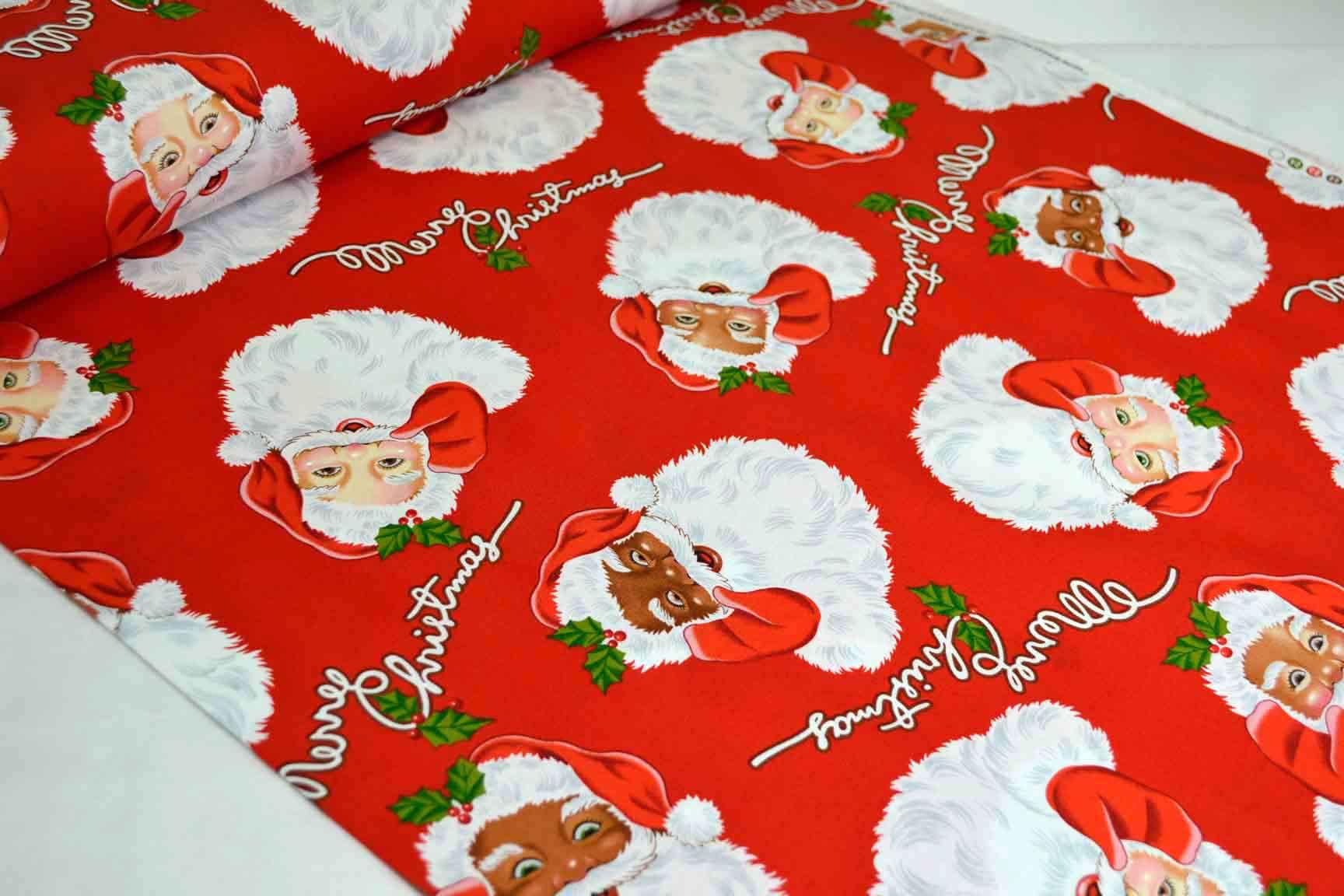 Santa Around the World Red, Alexander Henry