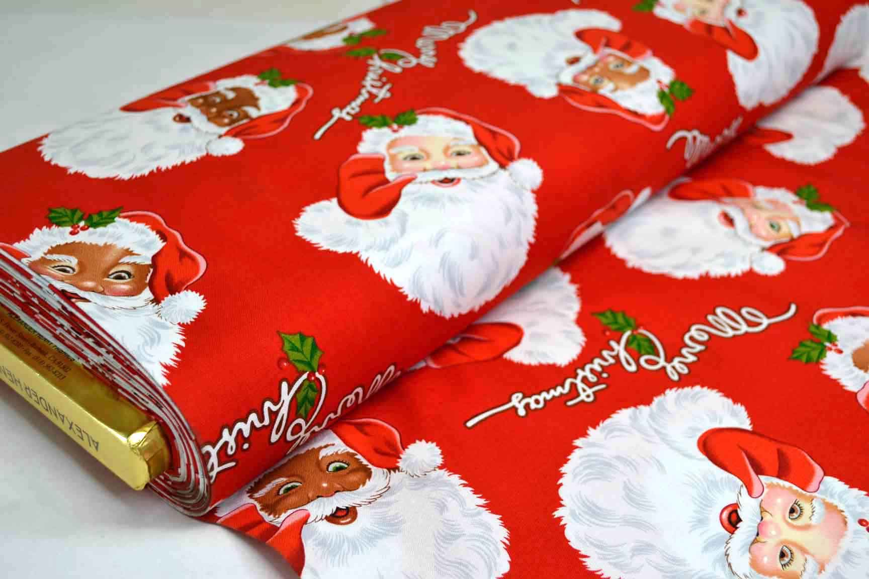 Santa Around the World Red, Alexander Henry