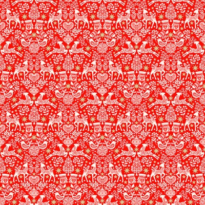 Scandi Folk Red, Makower