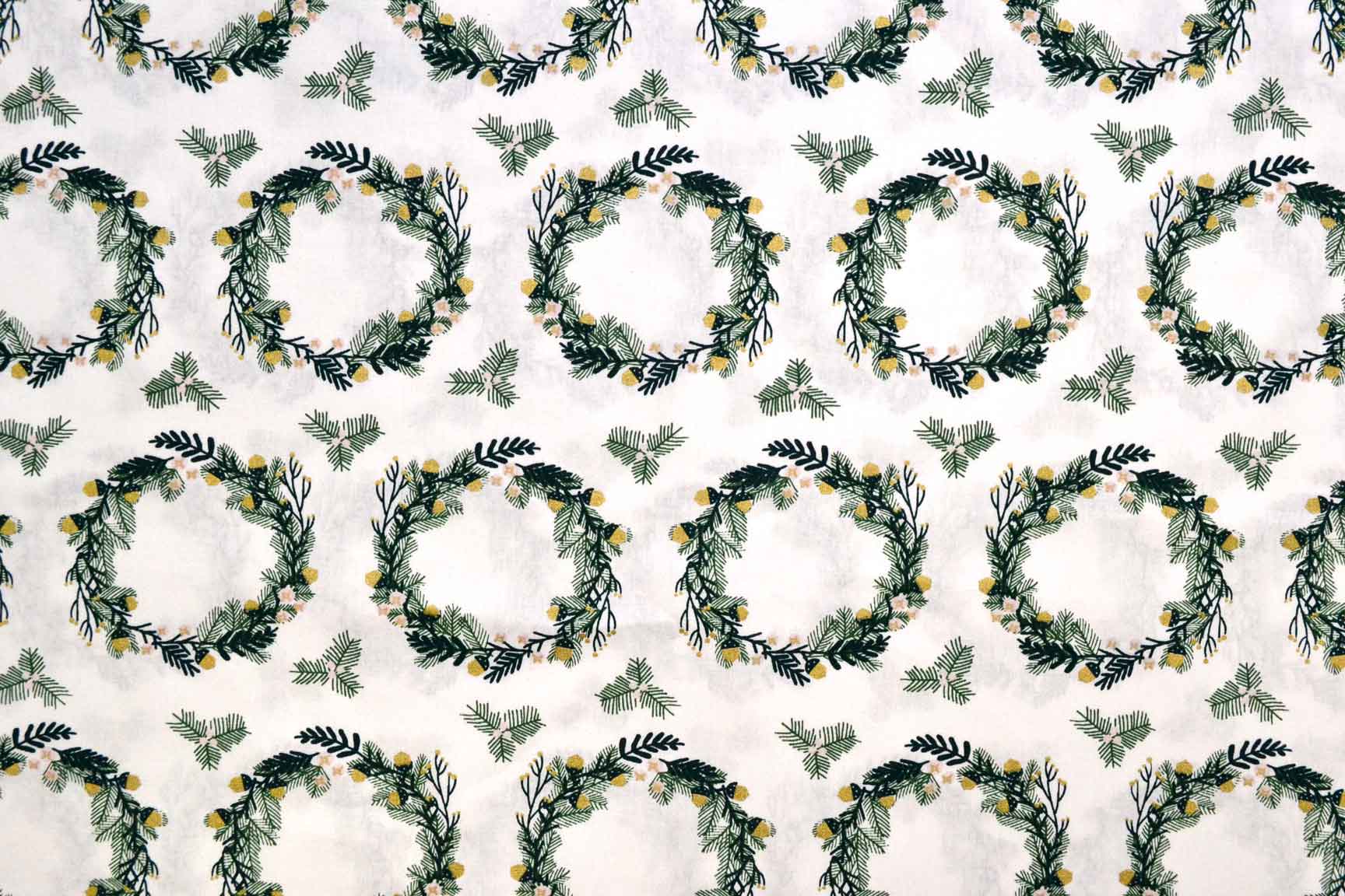 Small Wreath White Gold, Rico