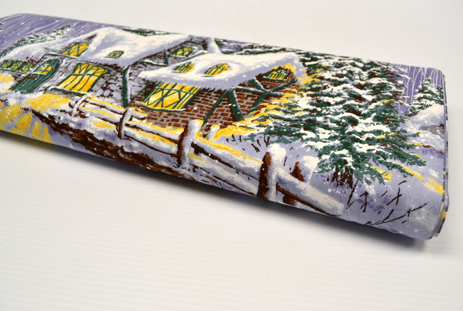 Snow Chateau 60cm Panel, Michael Miller