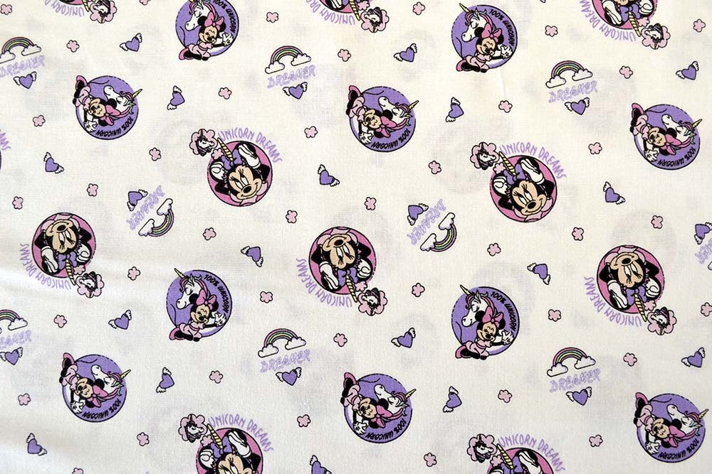 Minnie Mouse Unicorn Dreams White, Camelot