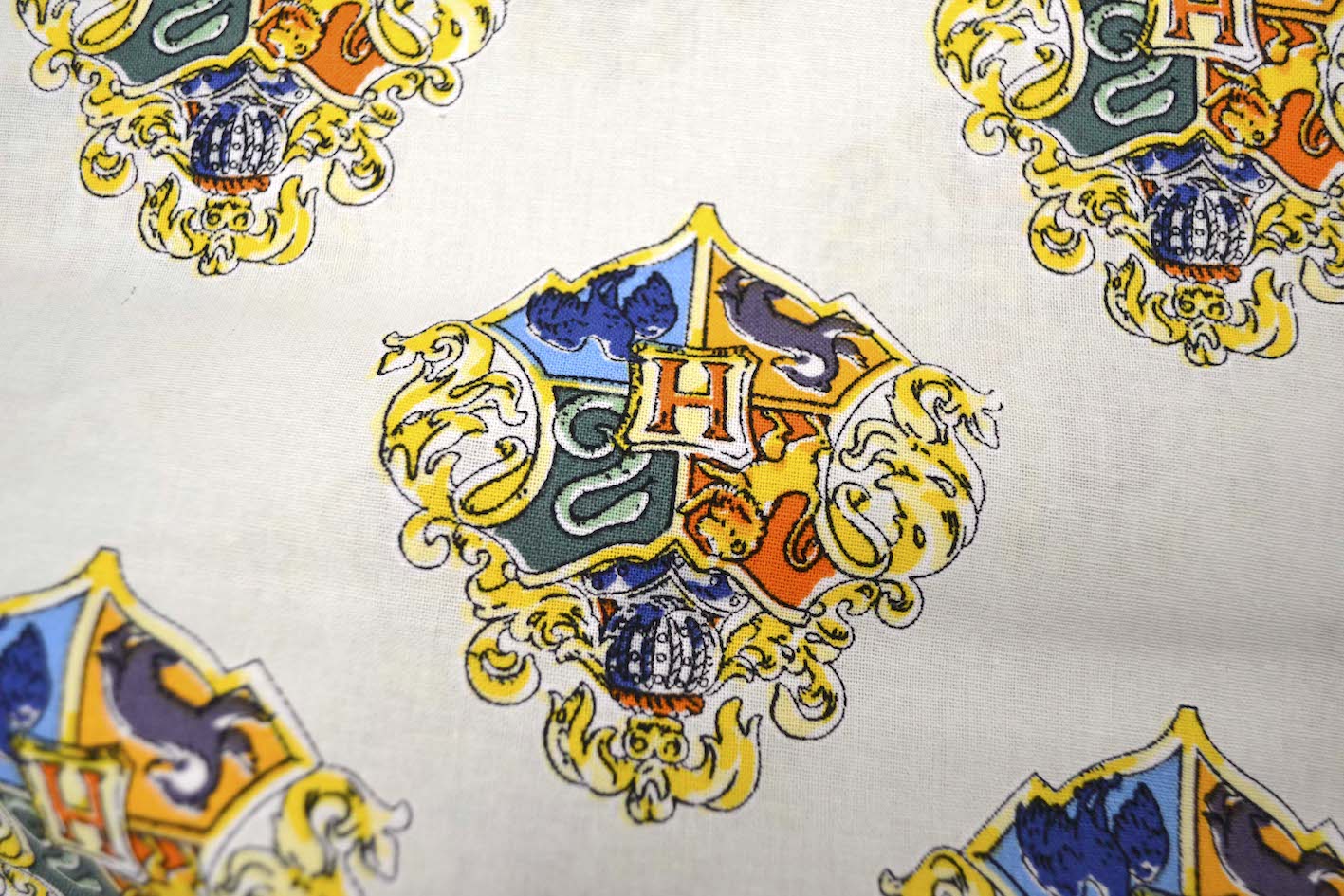 Harry Potter Watercolour Crest Light Blue, Craft Cotton Co