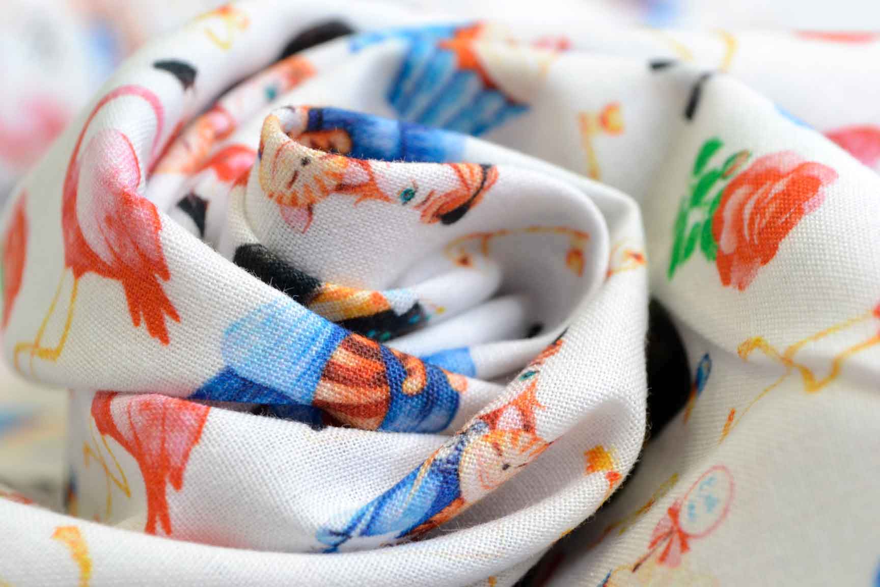 Wonderland Flamingo Cotton, Little Johnny